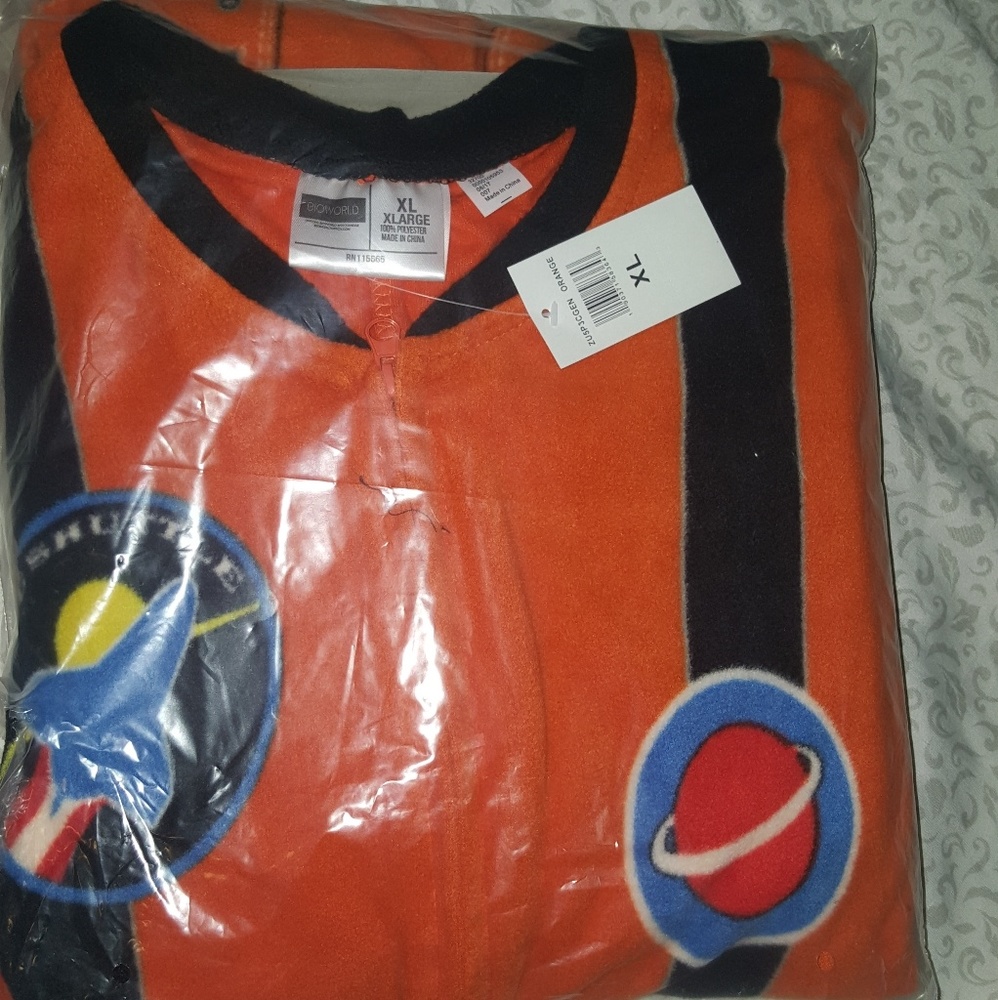 Men's astronaut onsie